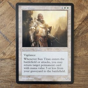 Conquering the competition with the power of Sun Titan A #mtg #magicthegathering #commander #tcgplayer Creature