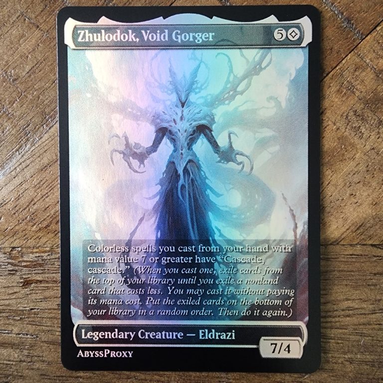 Zhulodok, Void Gorger #A - Foil - Abyss Proxy Shop: Enhance Your ...