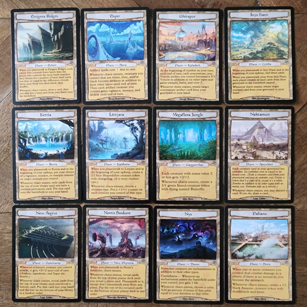 1x Planechase Set #B - MTG - Abyss Proxy Shop: Enhance Your Commander ...