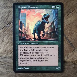Conquering the competition with the power of Displaced Dinosaurs A #mtg #magicthegathering #commander #tcgplayer Creature