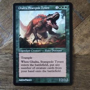 Conquering the competition with the power of Ghalta Stampede Tyrant A #mtg #magicthegathering #commander #tcgplayer Creature