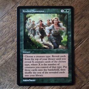Conquering the competition with the power of Kindred Summons A #mtg #magicthegathering #commander #tcgplayer Green
