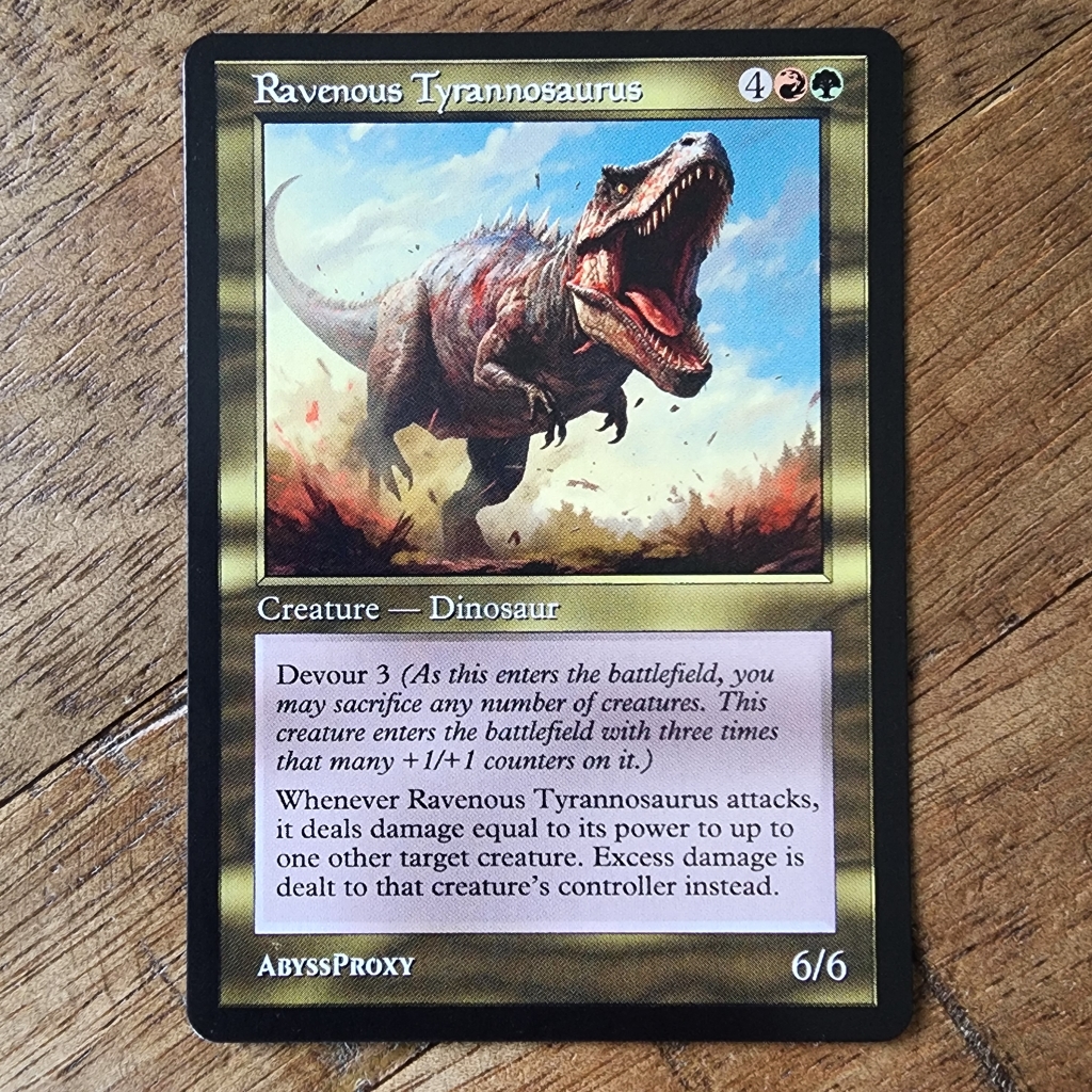 Ravenous Tyrannosaurus (Jurassic World Collection Cards