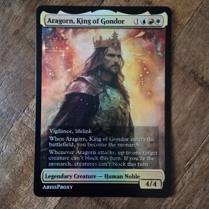 Conquering the competition with the power of Aragorn King of Gondor A F scaled e1709220725984 #mtg #magicthegathering #commander #tcgplayer Commander