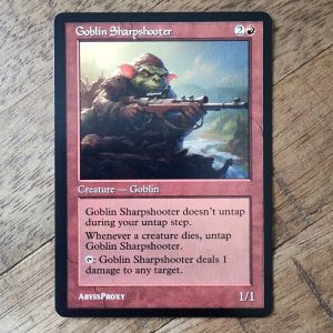 Conquering the competition with the power of Goblin Sharpshooter #A #mtg #magicthegathering #commander #tcgplayer Creature