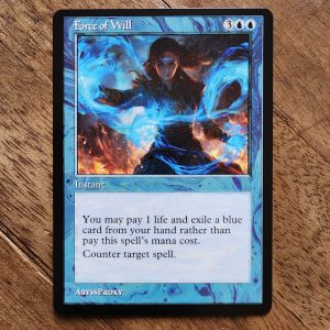 Conquering the competition with the power of Force of Will #A #mtg #magicthegathering #commander #tcgplayer Blue