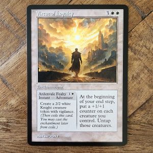Conquering the competition with the power of Virtue of Loyalty #A #mtg #magicthegathering #commander #tcgplayer Enchantment