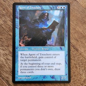 Conquering the competition with the power of Agent of Treachery #A #mtg #magicthegathering #commander #tcgplayer Blue