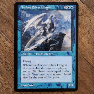 Conquering the competition with the power of Ancient Silver Dragon #A #mtg #magicthegathering #commander #tcgplayer Blue