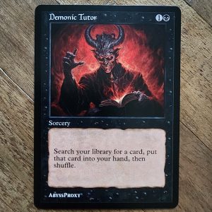 Conquering the competition with the power of Demonic Tutor #A #mtg #magicthegathering #commander #tcgplayer Black