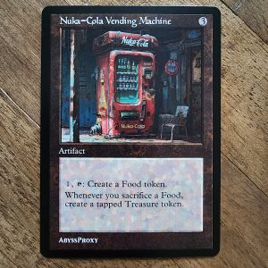Conquering the competition with the power of Nuka Cola Vending Machine A scaled #mtg #magicthegathering #commander #tcgplayer Artifact