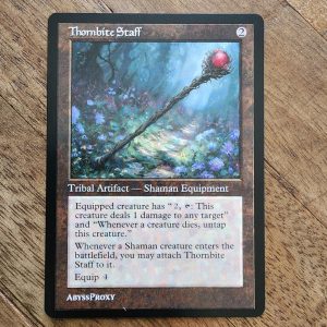 Conquering the competition with the power of Thornbite Staff #A #mtg #magicthegathering #commander #tcgplayer Artifact