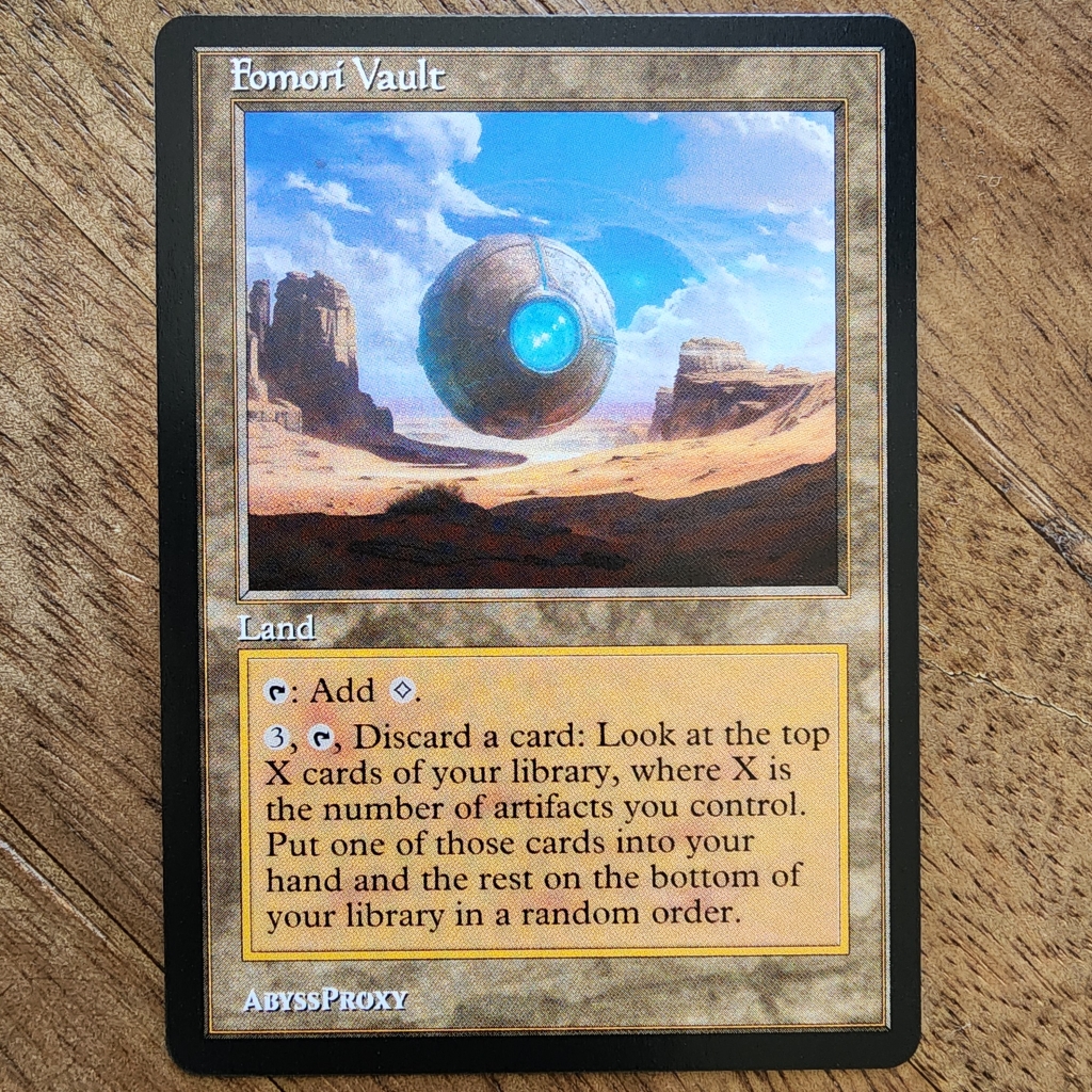 Fomori Vault #A - MTG Proxy - Abyss Proxy Shop: Enhance Your