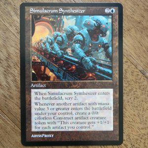 Conquering the competition with the power of Simulacrum Synthesizer #A #mtg #magicthegathering #commander #tcgplayer Artifact