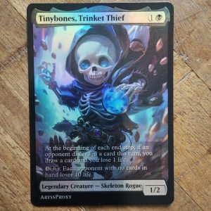 Conquering the competition with the power of Tinybones, Trinket Thief #A F #mtg #magicthegathering #commander #tcgplayer Black