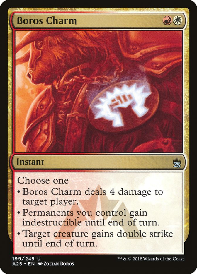 Conquering the competition with the power of a25 199 boros charm #mtg #magicthegathering #commander #tcgplayer