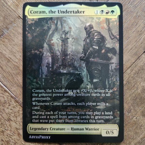 Coram, the Undertaker #A - Foil - MTG Proxy - Abyss Proxy Shop: Enhance ...