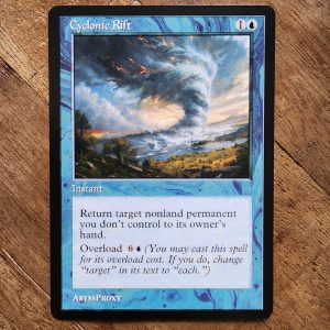Conquering the competition with the power of Cyclonic Rift #A #mtg #magicthegathering #commander #tcgplayer Blue
