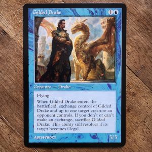 Conquering the competition with the power of Gilded Drake #A #mtg #magicthegathering #commander #tcgplayer Blue