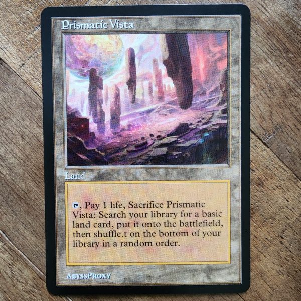 Conquering the competition with the power of Prismatic Vista #A #mtg #magicthegathering #commander #tcgplayer Land