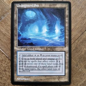 Conquering the competition with the power of Underground Sea #A #mtg #magicthegathering #commander #tcgplayer Land