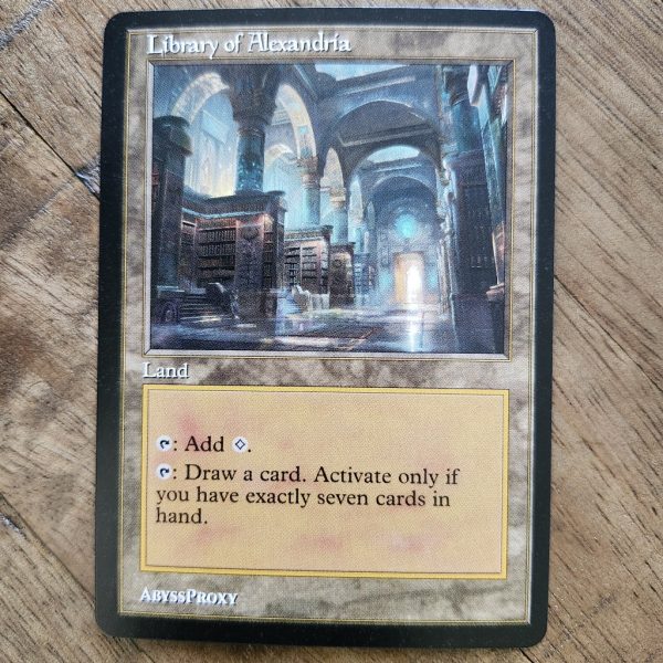 Conquering the competition with the power of Library of Alexandria #A #mtg #magicthegathering #commander #tcgplayer Land