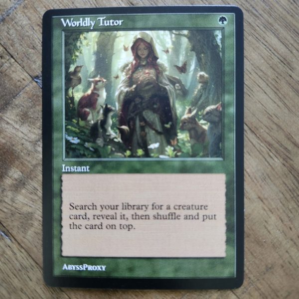 Conquering the competition with the power of Worldly Tutor #A #mtg #magicthegathering #commander #tcgplayer Green