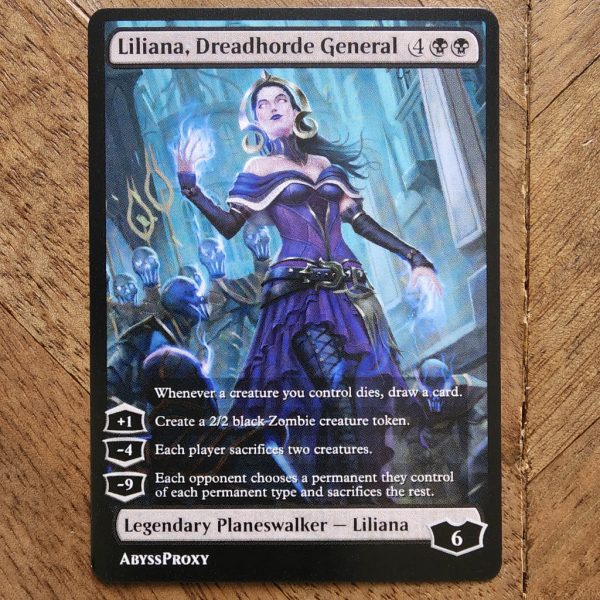 Conquering the competition with the power of Liliana, Dreadhorde General #A #mtg #magicthegathering #commander #tcgplayer Black