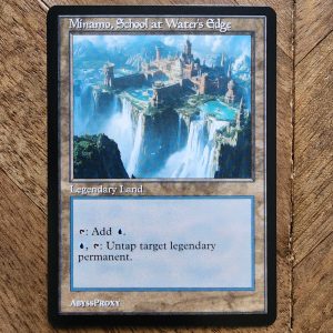 Conquering the competition with the power of Minamo, School at Water's Edge #A #mtg #magicthegathering #commander #tcgplayer Land