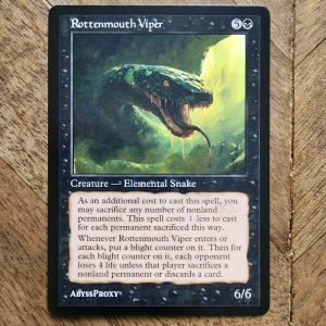 Conquering the competition with the power of Rottenmouth Viper #A #mtg #magicthegathering #commander #tcgplayer Creature