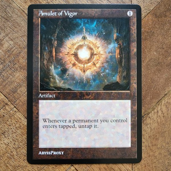 Conquering the competition with the power of Amulet of Vigor A rotated #mtg #magicthegathering #commander #tcgplayer Artifact