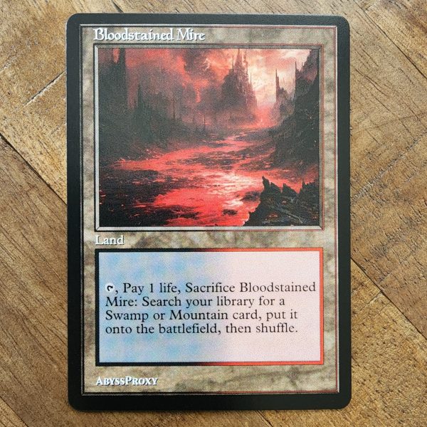 Conquering the competition with the power of Bloodstained Mire #A #mtg #magicthegathering #commander #tcgplayer Land