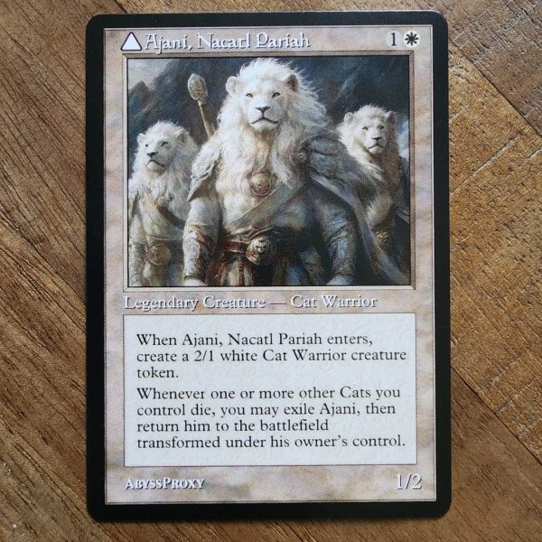 Conquering the competition with the power of Ajani, Nacatl Pariah #A1 #mtg #magicthegathering #commander #tcgplayer Planeswalker