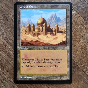 Conquering the competition with the power of City of Brass #A #mtg #magicthegathering #commander #tcgplayer Land