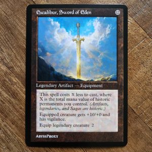 Conquering the competition with the power of Excalibur, Sword of Eden #A #mtg #magicthegathering #commander #tcgplayer Artifact