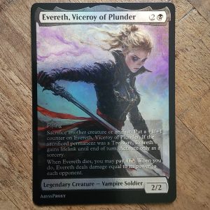 Conquering the competition with the power of Evereth, Viceroy of Plunder #A #mtg #magicthegathering #commander #tcgplayer Black