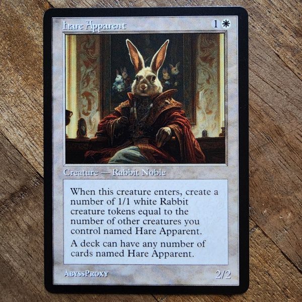 Conquering the competition with the power of Hare Apparent #A #mtg #magicthegathering #commander #tcgplayer White