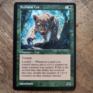 Conquering the competition with the power of Scythecat Cub #A #mtg #magicthegathering #commander #tcgplayer Creature