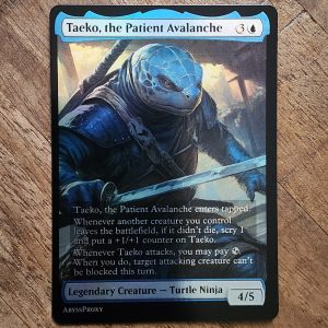 Conquering the competition with the power of Taeko, the Patient Avalanche #A #mtg #magicthegathering #commander #tcgplayer Blue