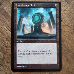 Conquering the competition with the power of Unwinding Clock #A #mtg #magicthegathering #commander #tcgplayer Artifact