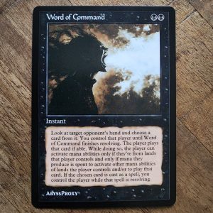 Conquering the competition with the power of Word of Command #A #mtg #magicthegathering #commander #tcgplayer Black