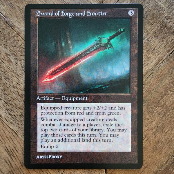 Conquering the competition with the power of Sword of Forge and Frontier #A #mtg #magicthegathering #commander #tcgplayer Artifact