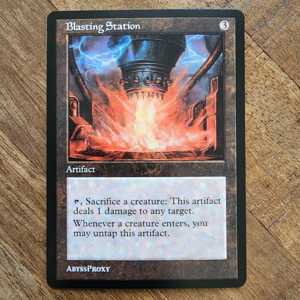 Conquering the competition with the power of Blasting Station A scaled #mtg #magicthegathering #commander #tcgplayer Artifact