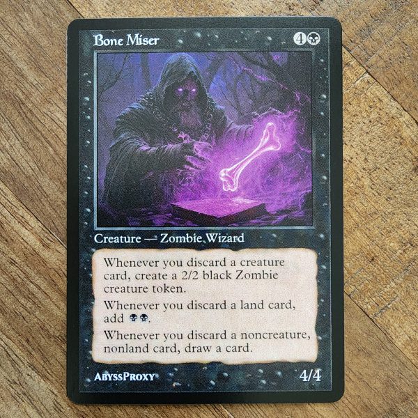 Conquering the competition with the power of Bone Miser A scaled #mtg #magicthegathering #commander #tcgplayer Black