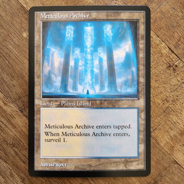 Conquering the competition with the power of Meticulous Archive A scaled #mtg #magicthegathering #commander #tcgplayer Land