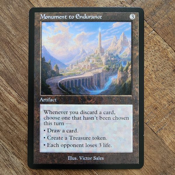 Conquering the competition with the power of Monument to Endurance A scaled #mtg #magicthegathering #commander #tcgplayer Artifact