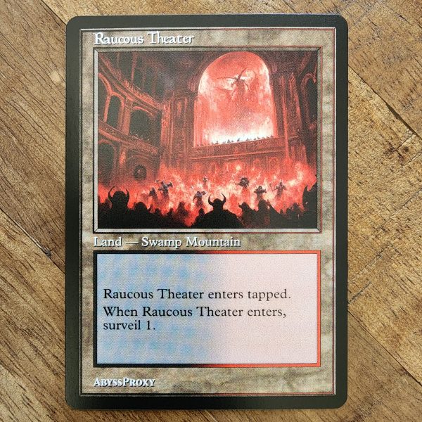 Conquering the competition with the power of Raucous Theater A scaled #mtg #magicthegathering #commander #tcgplayer Land