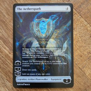 Conquering the competition with the power of The Aetherspark A scaled #mtg #magicthegathering #commander #tcgplayer Colorless