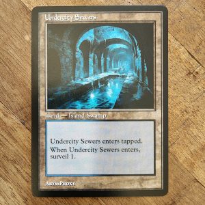 Conquering the competition with the power of Undercity Sewers A scaled #mtg #magicthegathering #commander #tcgplayer Land