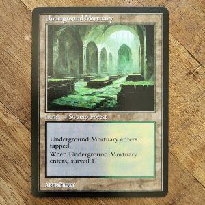 Conquering the competition with the power of Underground Mortuary A scaled #mtg #magicthegathering #commander #tcgplayer Land